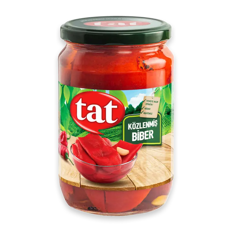 Röd Paprika Grillad