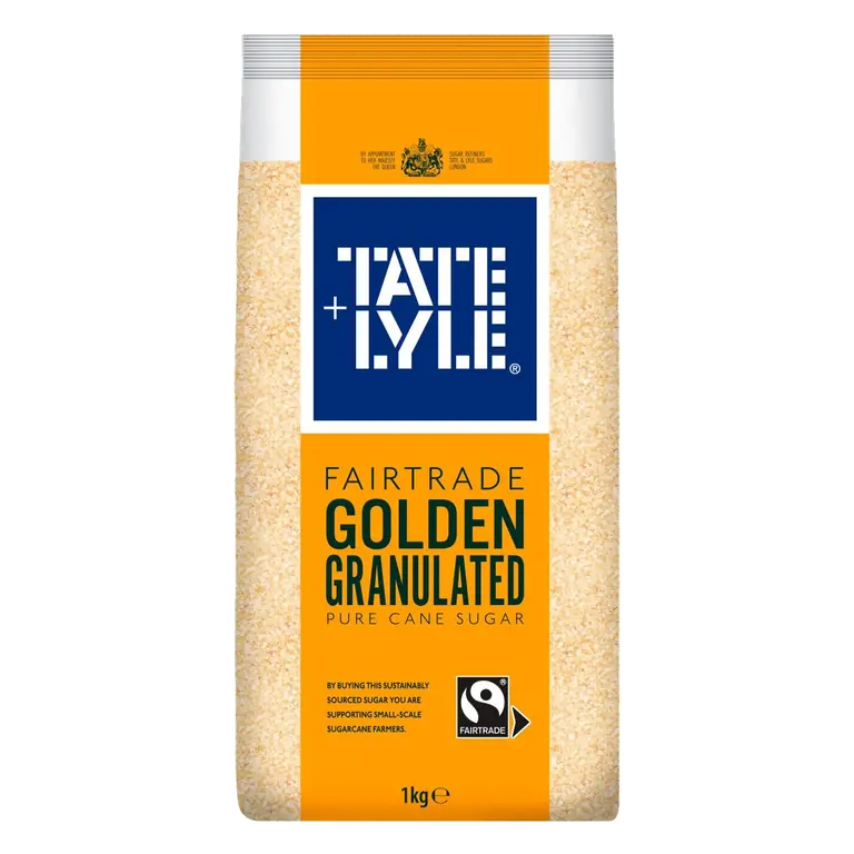 Fairtrade Golden Granulated Pure Cane Sugar 1kg