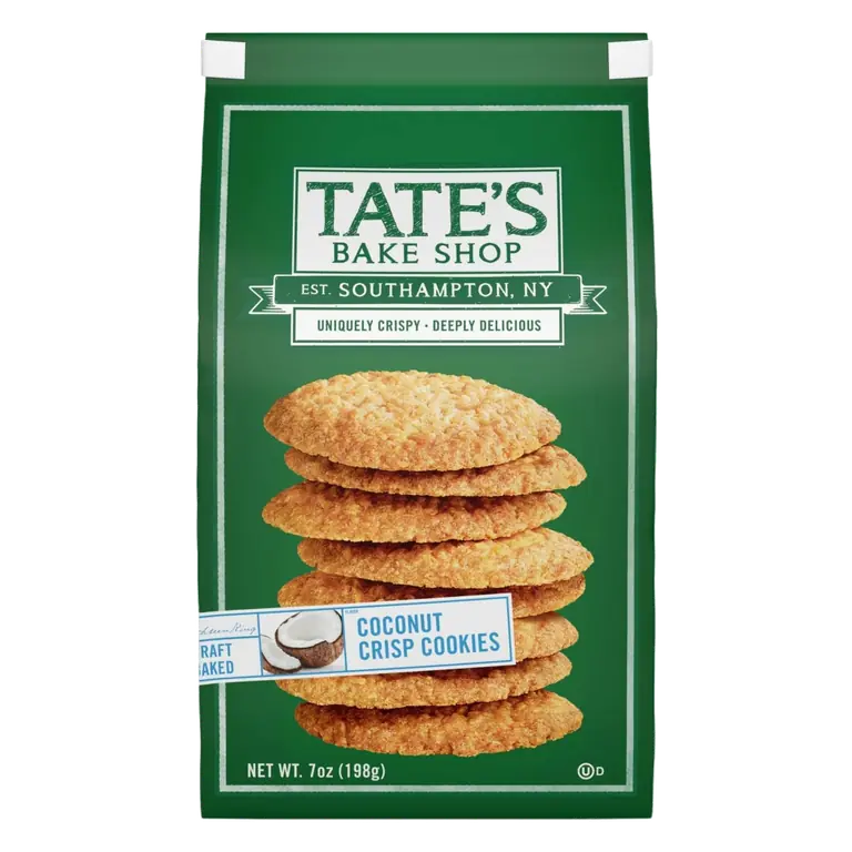 Coconut Crisp Cookies