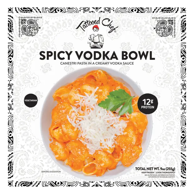 Spicy Vodka 12g Protein Bowl Frozen