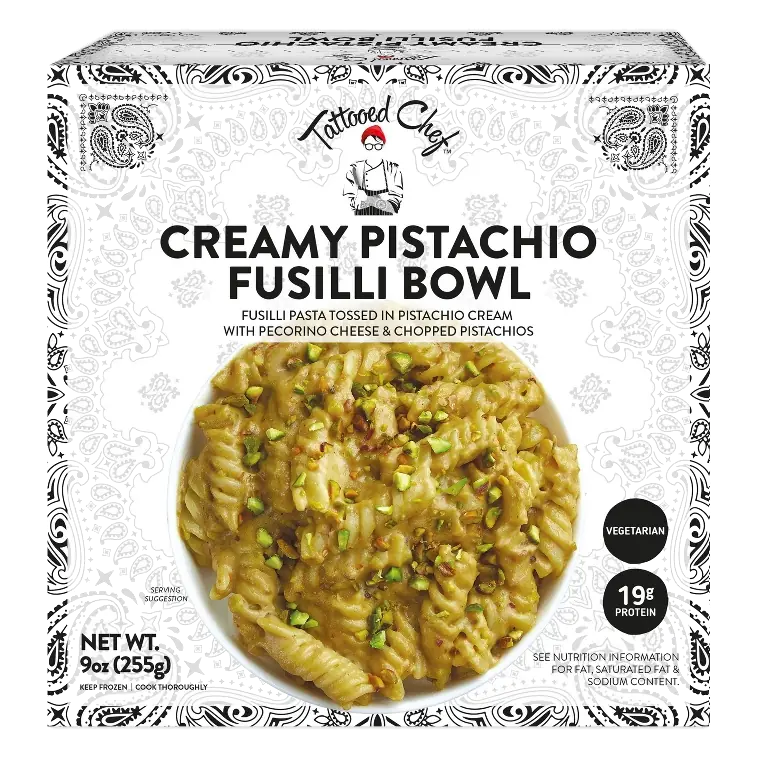 Tattooed Chef Creamy Pistachio Fusilli Bowl, 9 oz