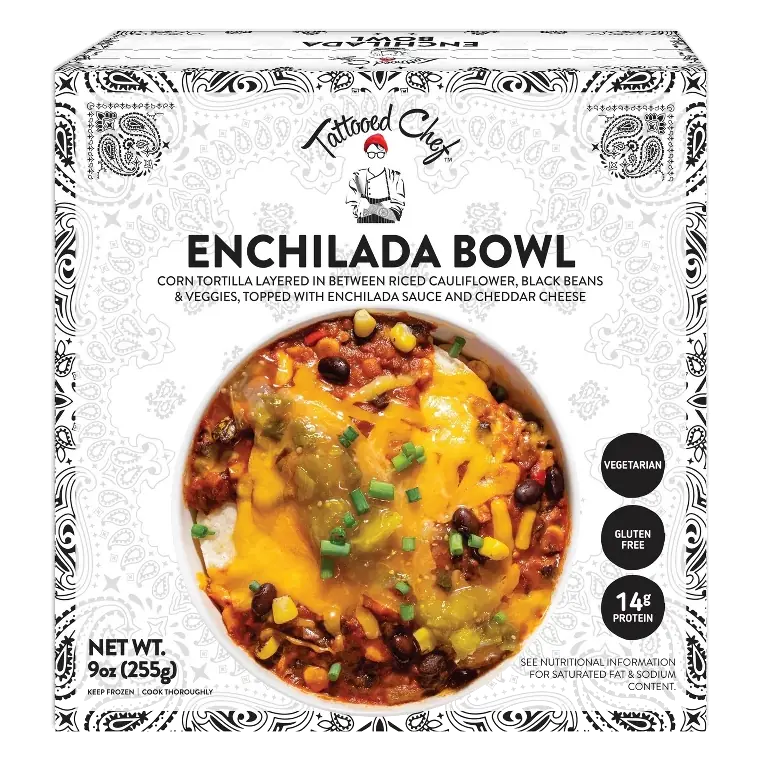 Tattooed Chef Gluten Free Enchilada Bowl, 9oz