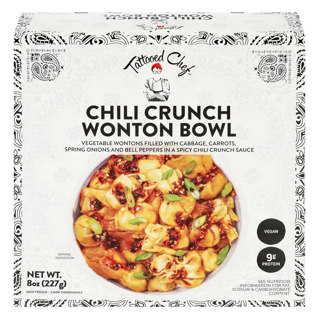 Vegan Chili Crunch Wonton Bowl Frozen