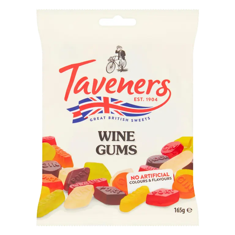 Taveners Wine Gums 165g