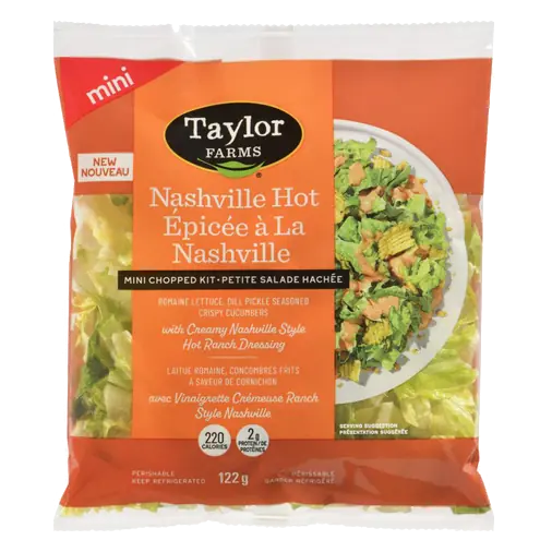 Taylor Farms Mini Salad Kit Nashville Hot 122 g