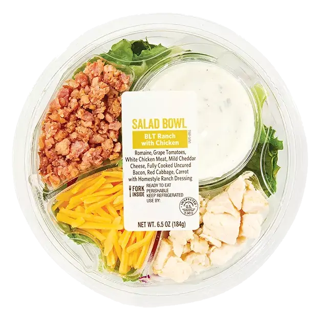 BLT Ranch with Chicken Salad Bowl