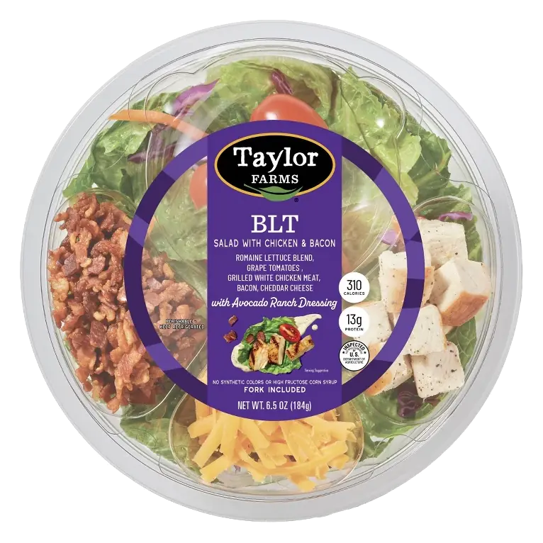 Taylor Farms BLT Salad Bowl, 6.5oz