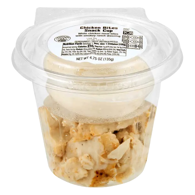 Chicken Bites Snack Cup