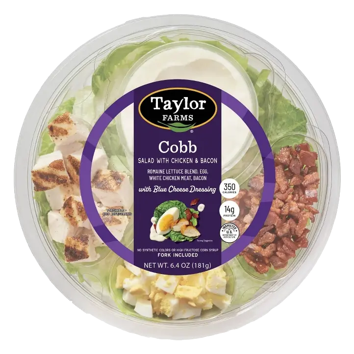Taylor Farms Cobb Salad with Chicken and Bacon, 6.4oz