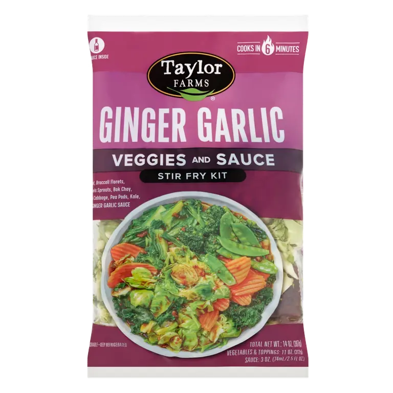 Ginger Garlic Veggies and Sauce Stir Fry Kit