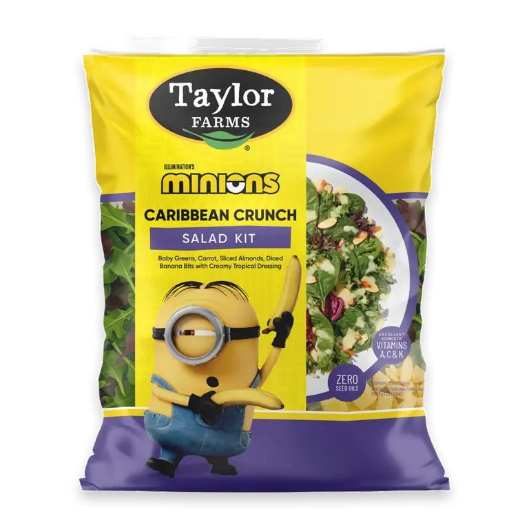 Minions Caribbean Crunch Salad Kit 8.15oz Bag