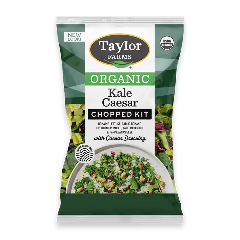 Organic Kale Caesar Chopped Salad Kit