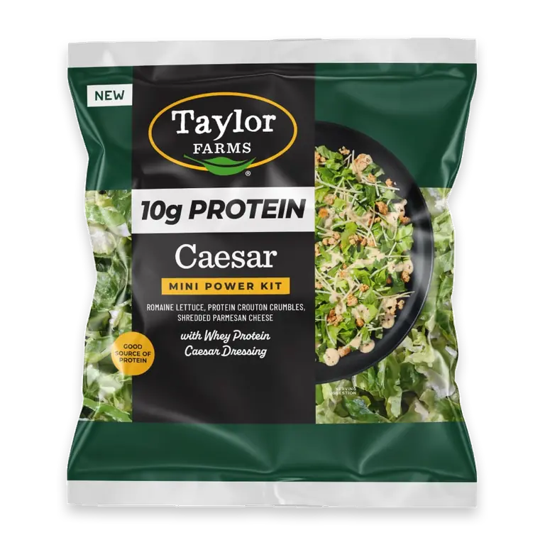 Protein+ Caesar Mini Salad Kit 4.8oz Bag