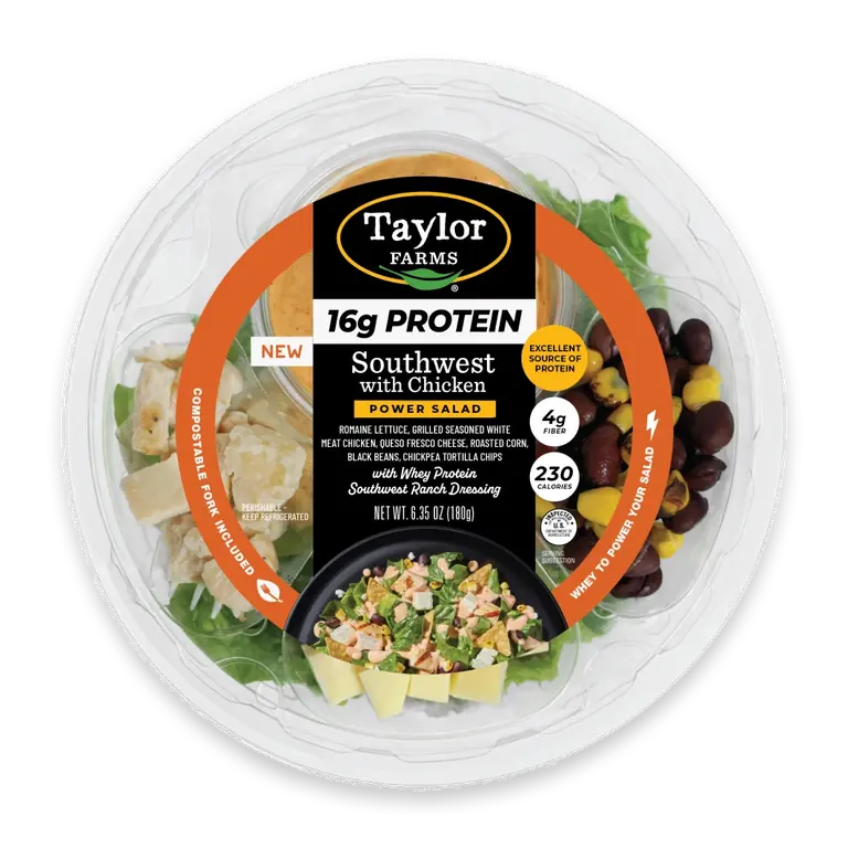 Protein Plus Southwest Salad Bowl 6.35oz