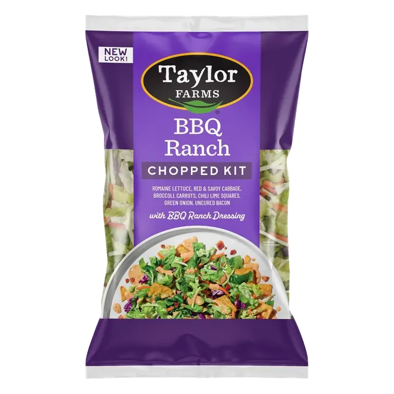 Taylor Farms BBQ Ranch Chopped Salad Kit, 13.3oz