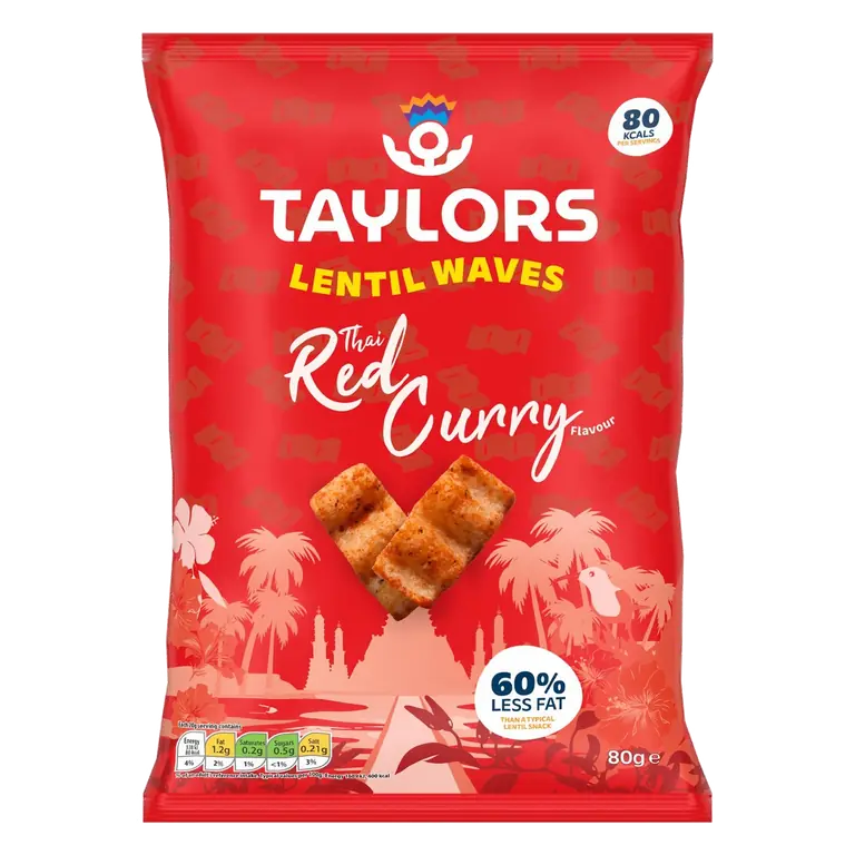 Thai Red Curry Flavour Lentil Waves
