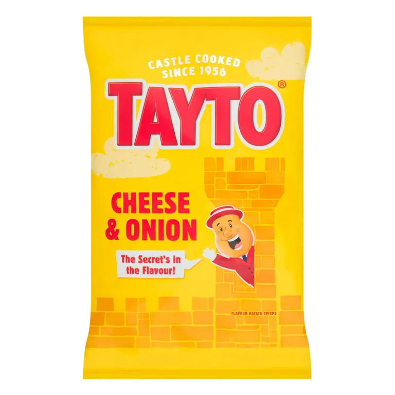 Tayto Cheese & Onion Flavour Potato Crisps 150g