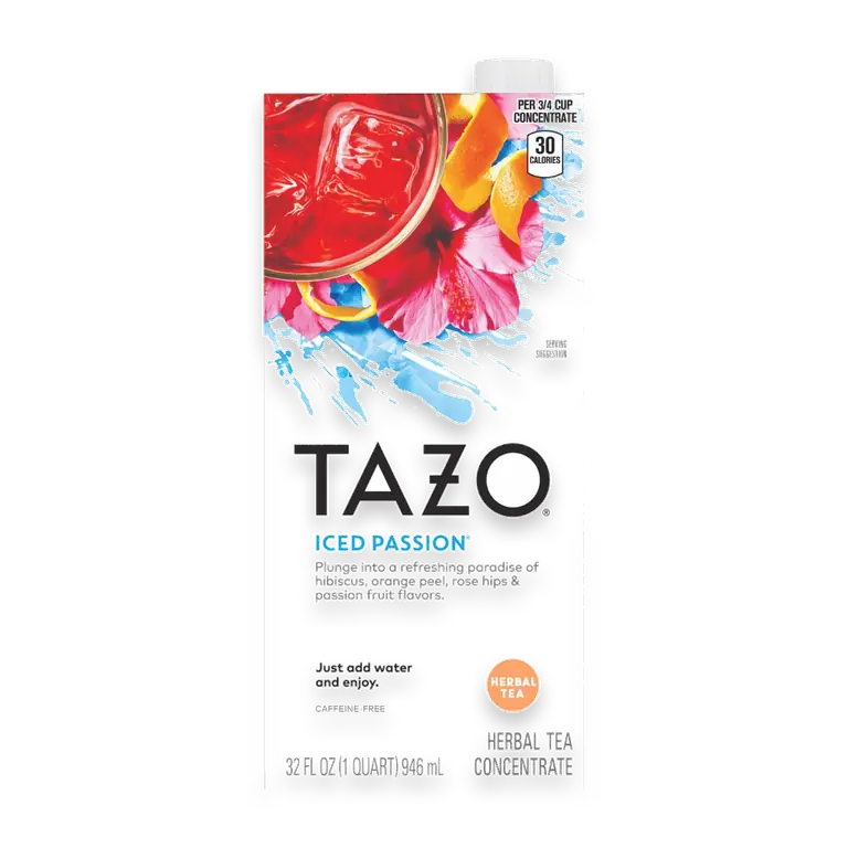 Iced Passion Caffeine-Free Herbal Tea Concentrate