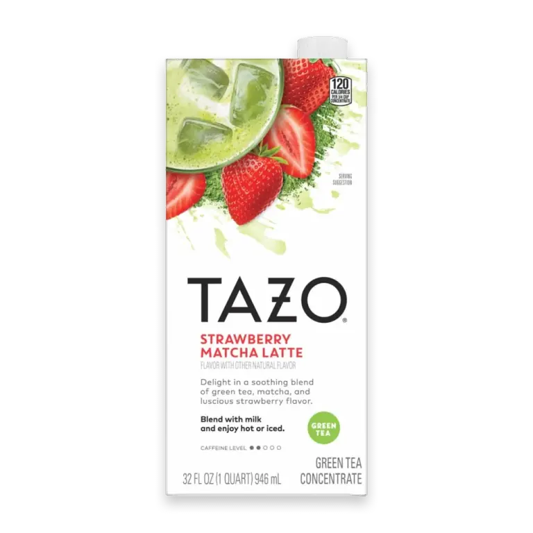 Strawberry Matcha Latte Green Tea Concentrate