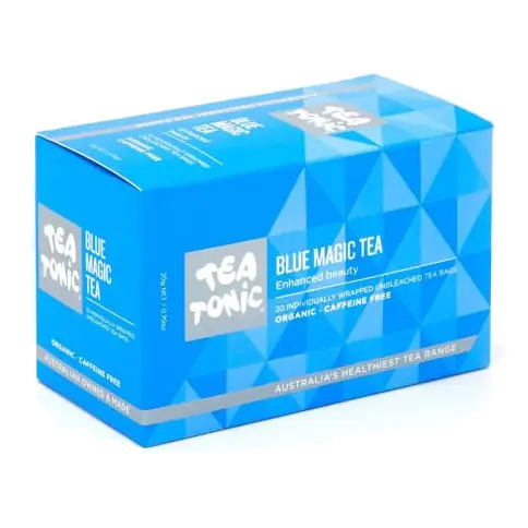 Blue Magic Tea Bags Box