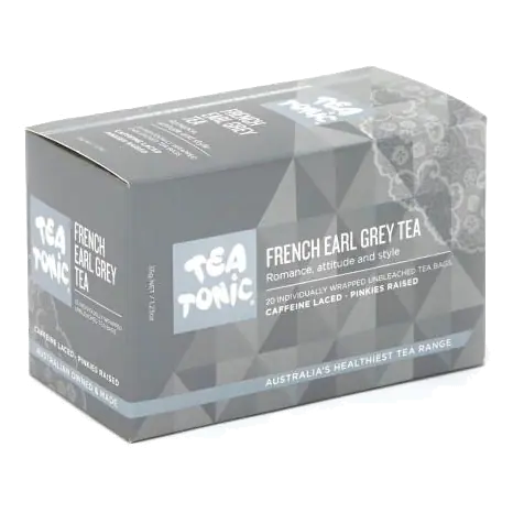French Earl Grey Tea Bags Box