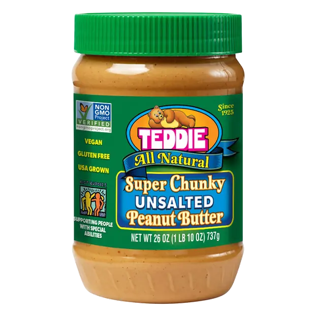 All Natural Unsalted Super Chunky Peanut Butter