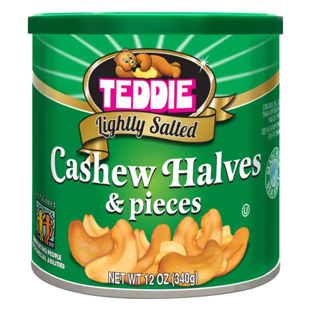 Lightly Salted Cashew Halves & Pieces