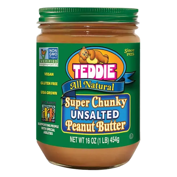 Super Chunky Unsalted Peanut Butter