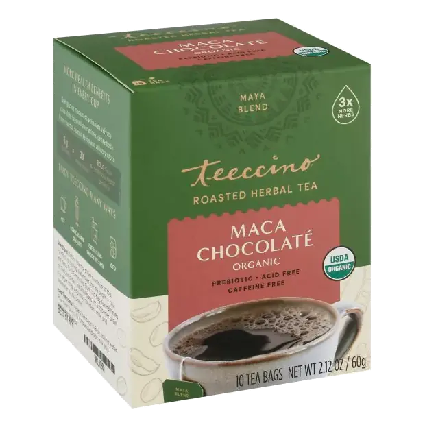 Herbal Tea, Organic, Maca Chocolate, Bags