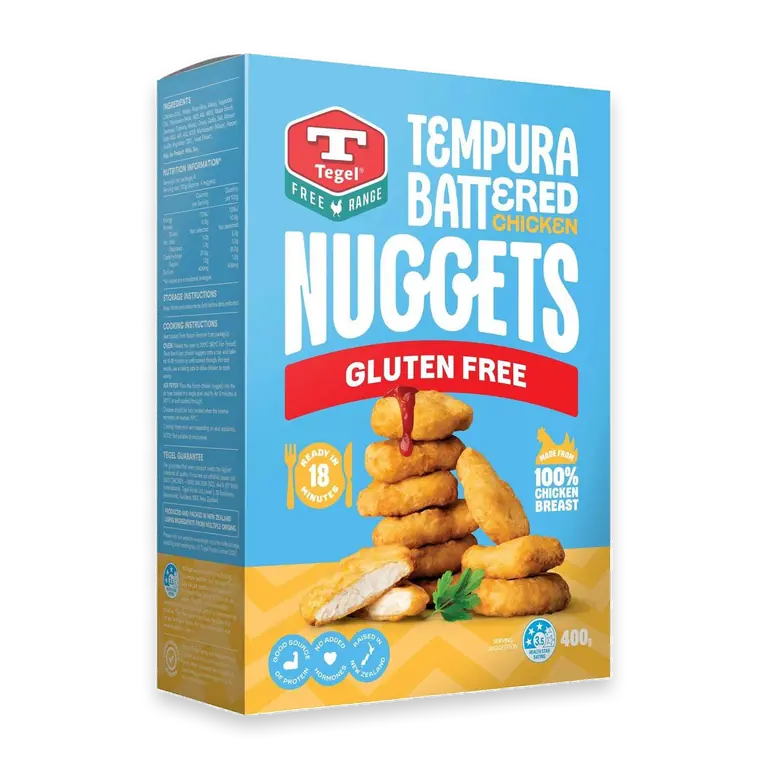 Gluten Free Tempura Chicken Nuggets