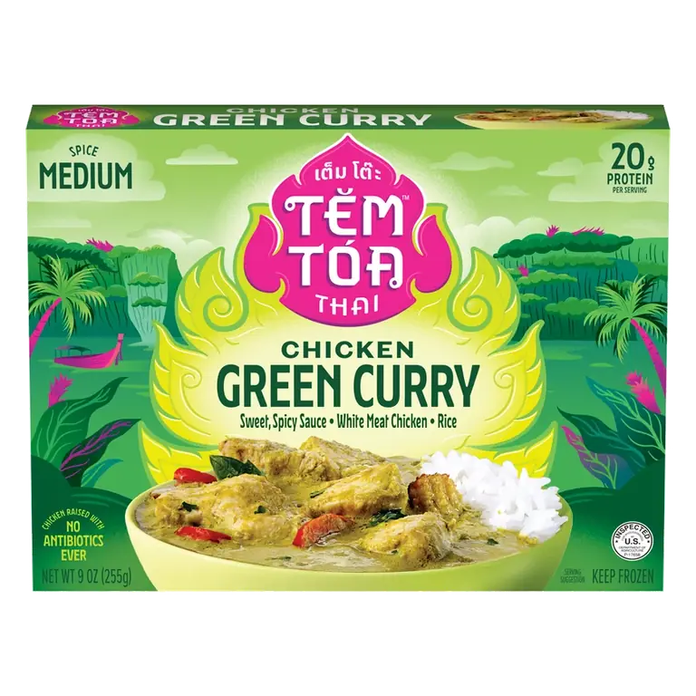 Tem Toa Chicken Green Curry, 9oz