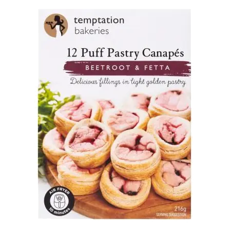 Beetroot And Feta Canapes 12 Pack