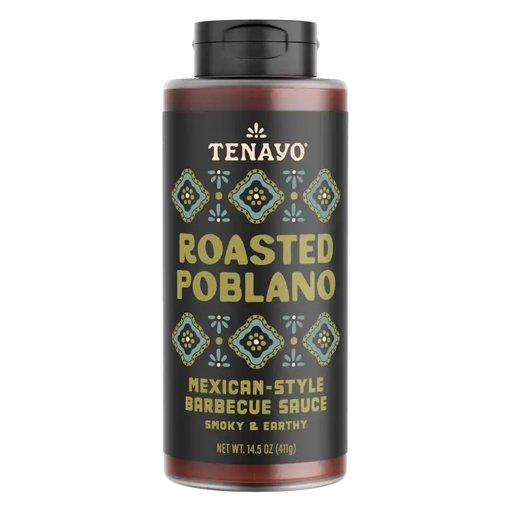 Tenayo Poblano Mexican Style BBQ Sauce, 14.5oz