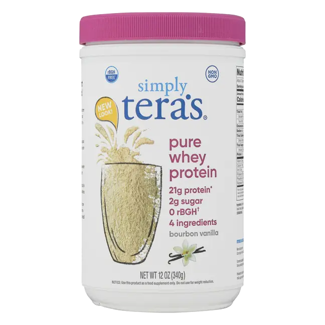 Grass Fed, Simply Pure Whey Protein, Bourbon Vanilla
