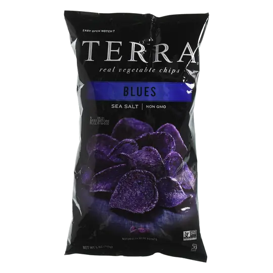 Terra Vegetable Chips Blues Sea Salt 141 g
