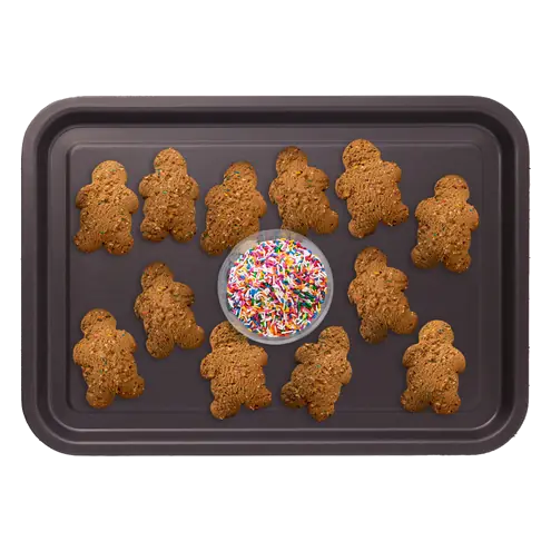 Terra Cotta Cookie Gingerbread Person With Sprinkles 336 g (frozen)