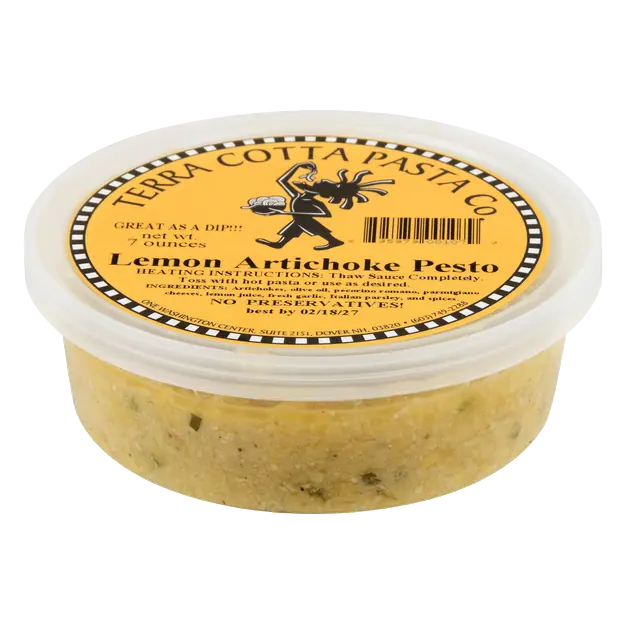 Lemon Artichoke Pesto Frozen
