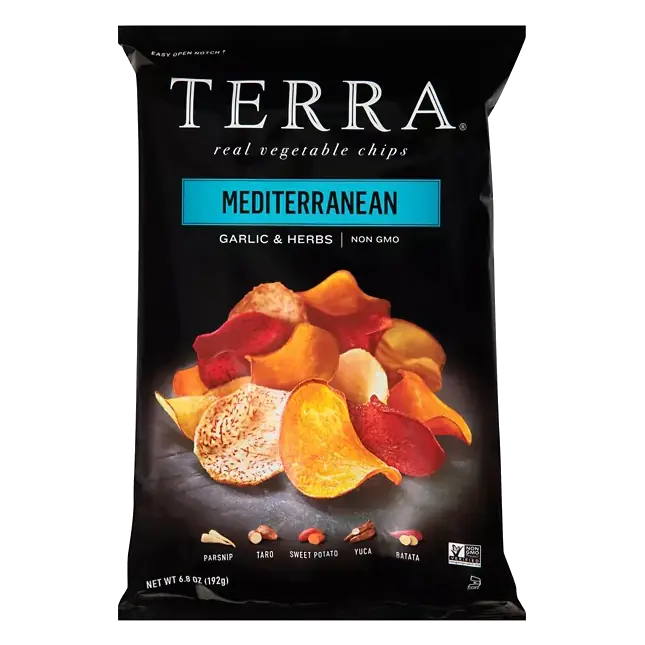 Mediterranean Garlic & Herbs Real Vegetable Chips