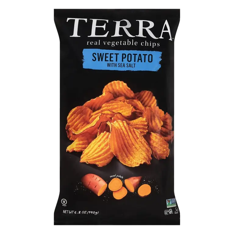 Sweet Potato with Sea Salt Real Vegetable Chips