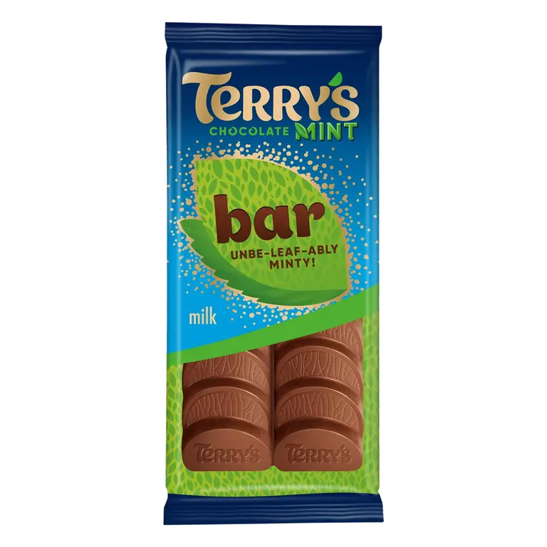 Milk Chocolate Mint Bar 90g