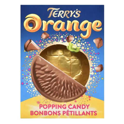 Milk Chocolatey Confection Popping Candy Orange 147 g