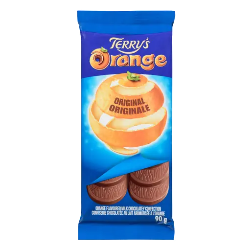 Milk Chocolate Bar Orange Flavour 90 g