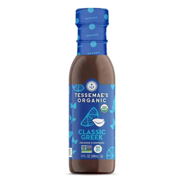 Tessemae's Organic Classic Greek Dressing, 10 fl oz