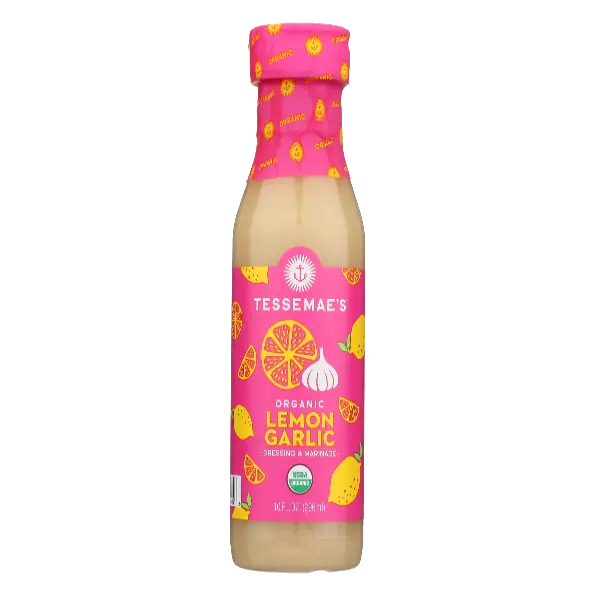 Lemon Garlic Organic Dressing & Marinade