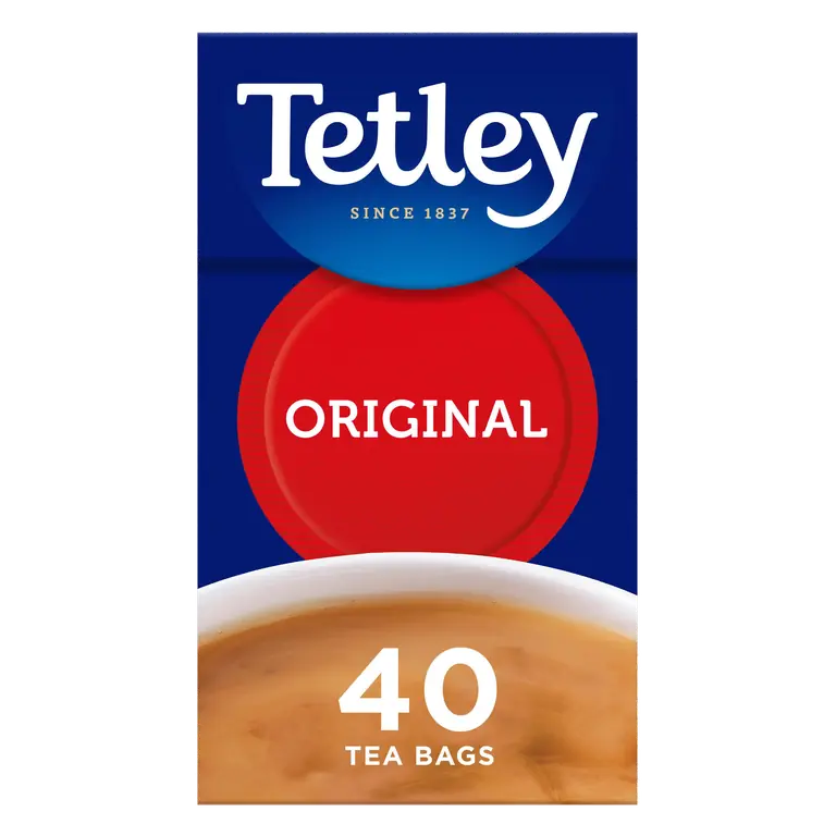 Tetley 40 Original Tea Bags 125g