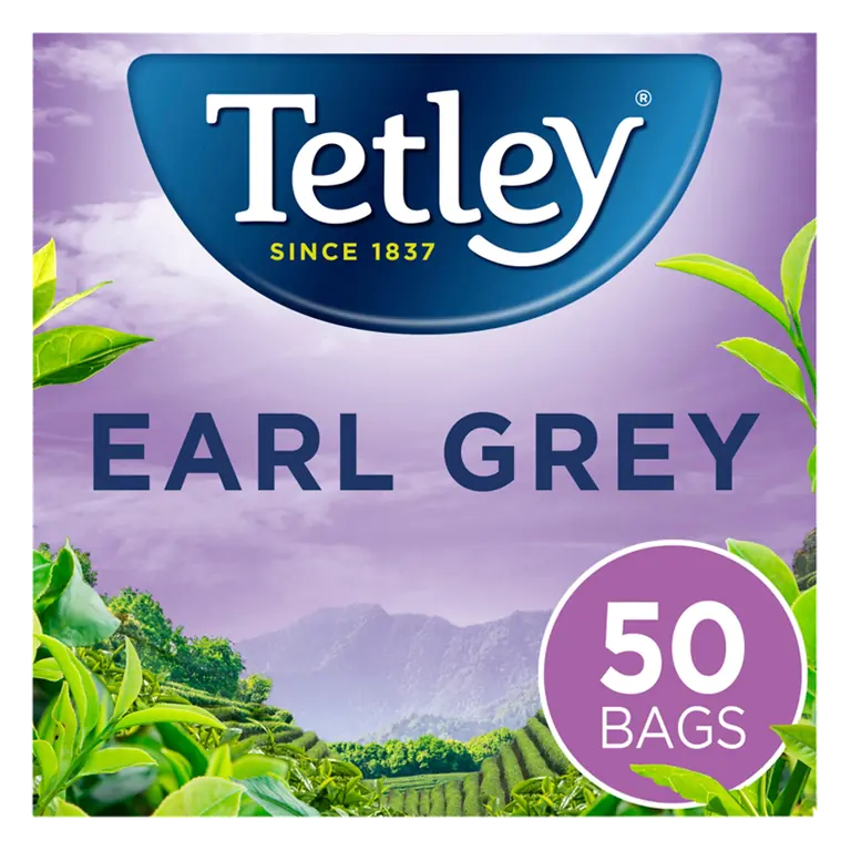 Tetley 50 Earl Grey Tea Bags 125g