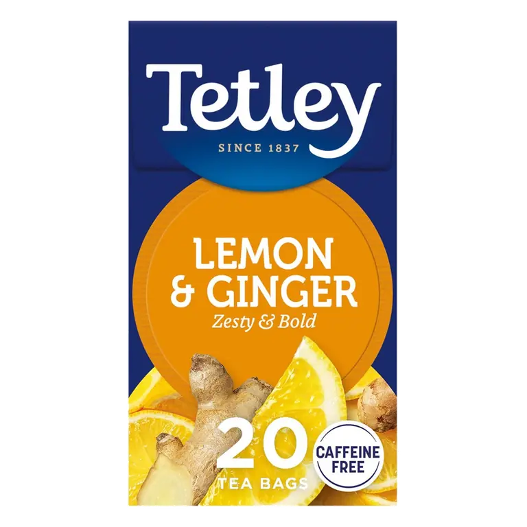 Lemon & Ginger Tea Bags