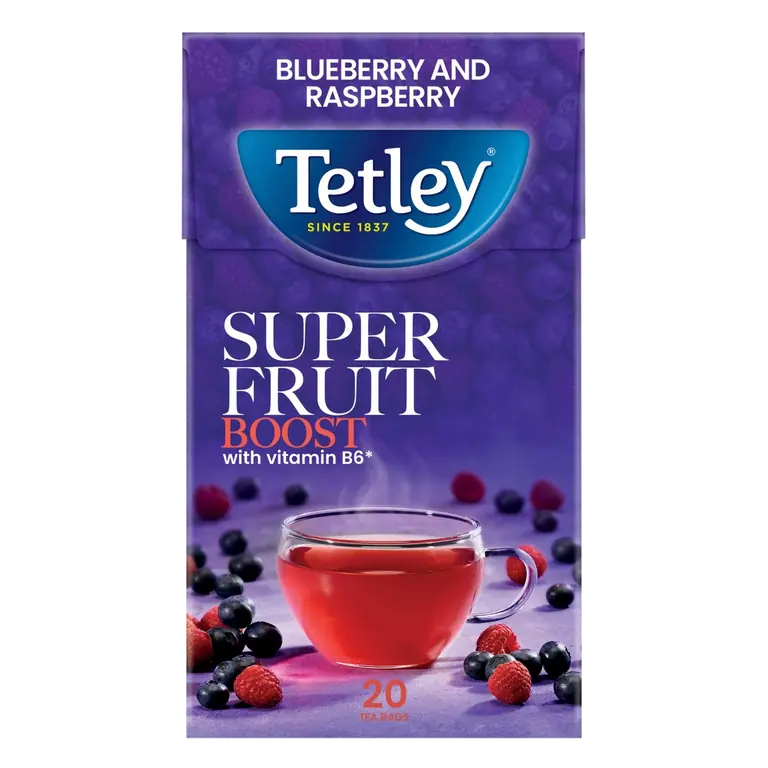 Super Fruit Vitamin B Blueberry and Raspeberry Tea 20's