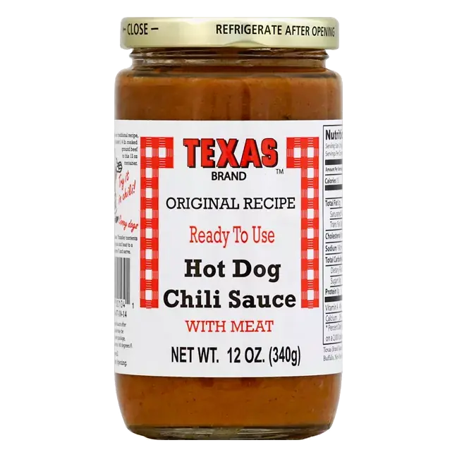 Chili Sauce, Hot Dog, with Meat, Original Recipe