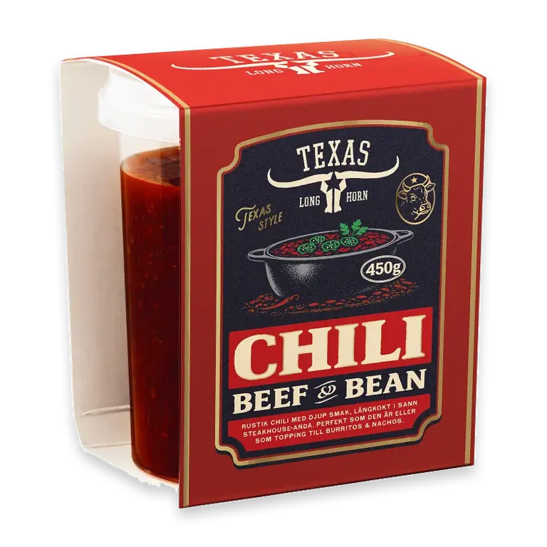 Chili Färsk Beef and Bean 450g